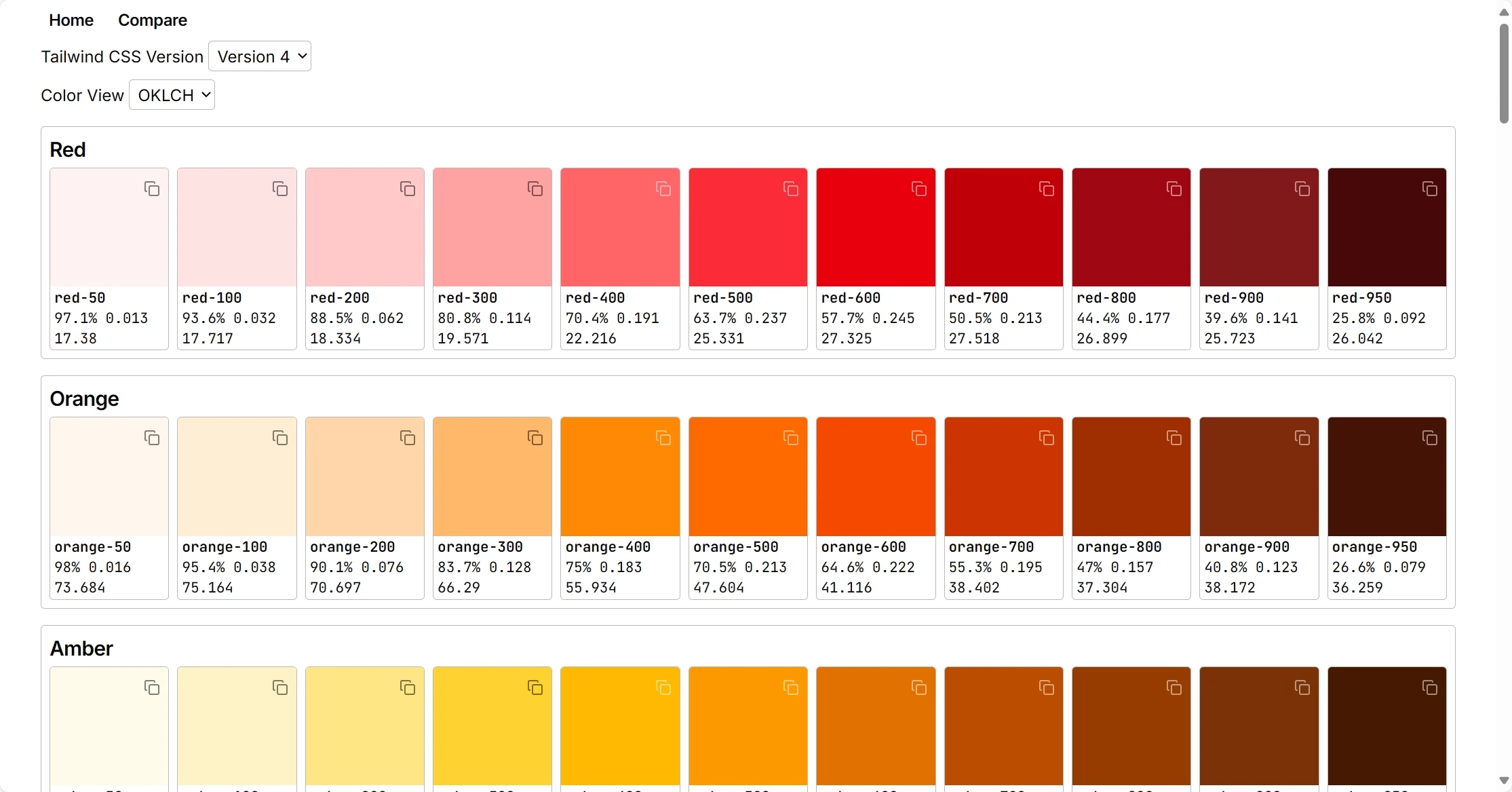 Tailwind CSS Color