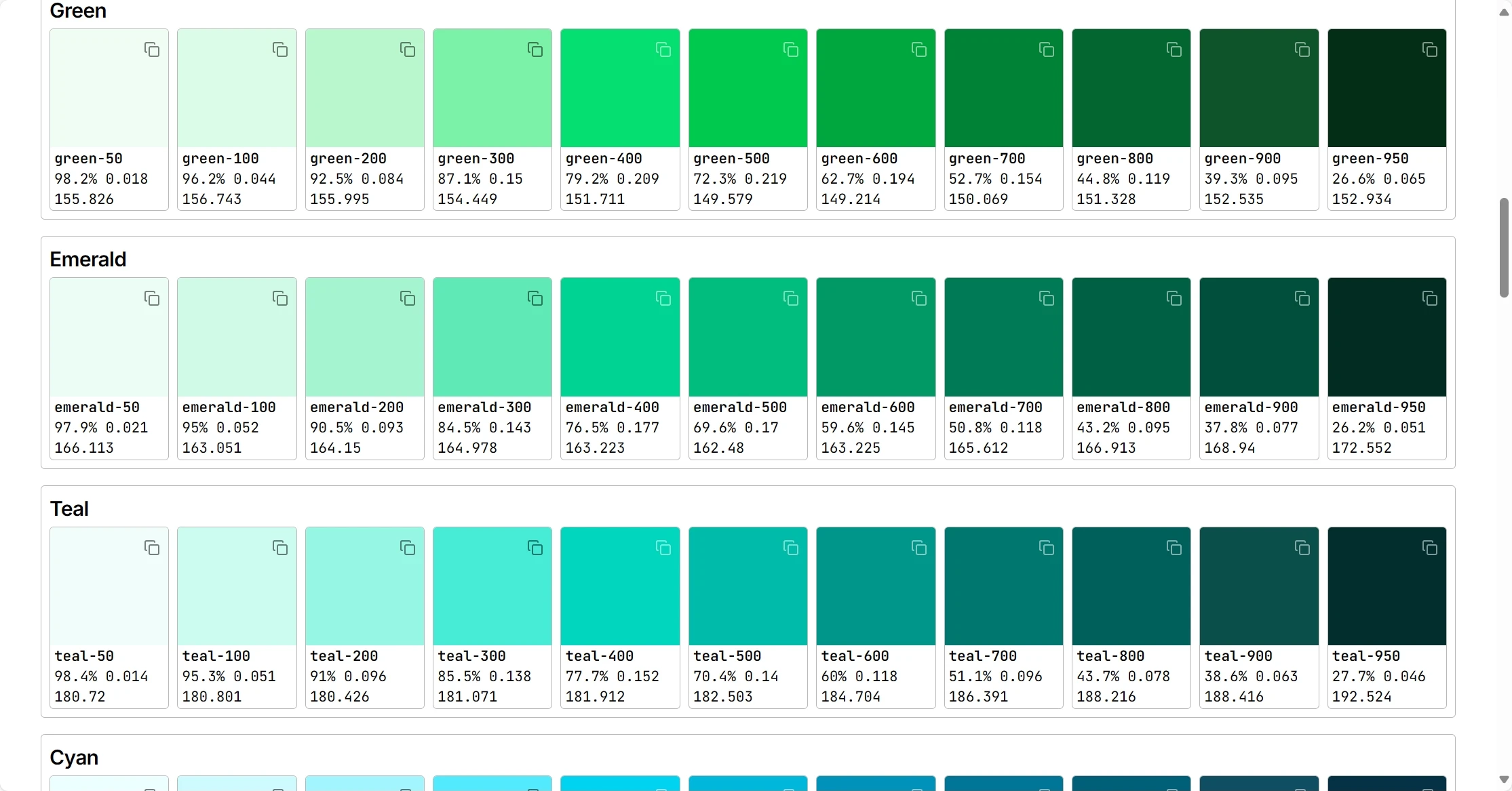 Tailwind CSS Color