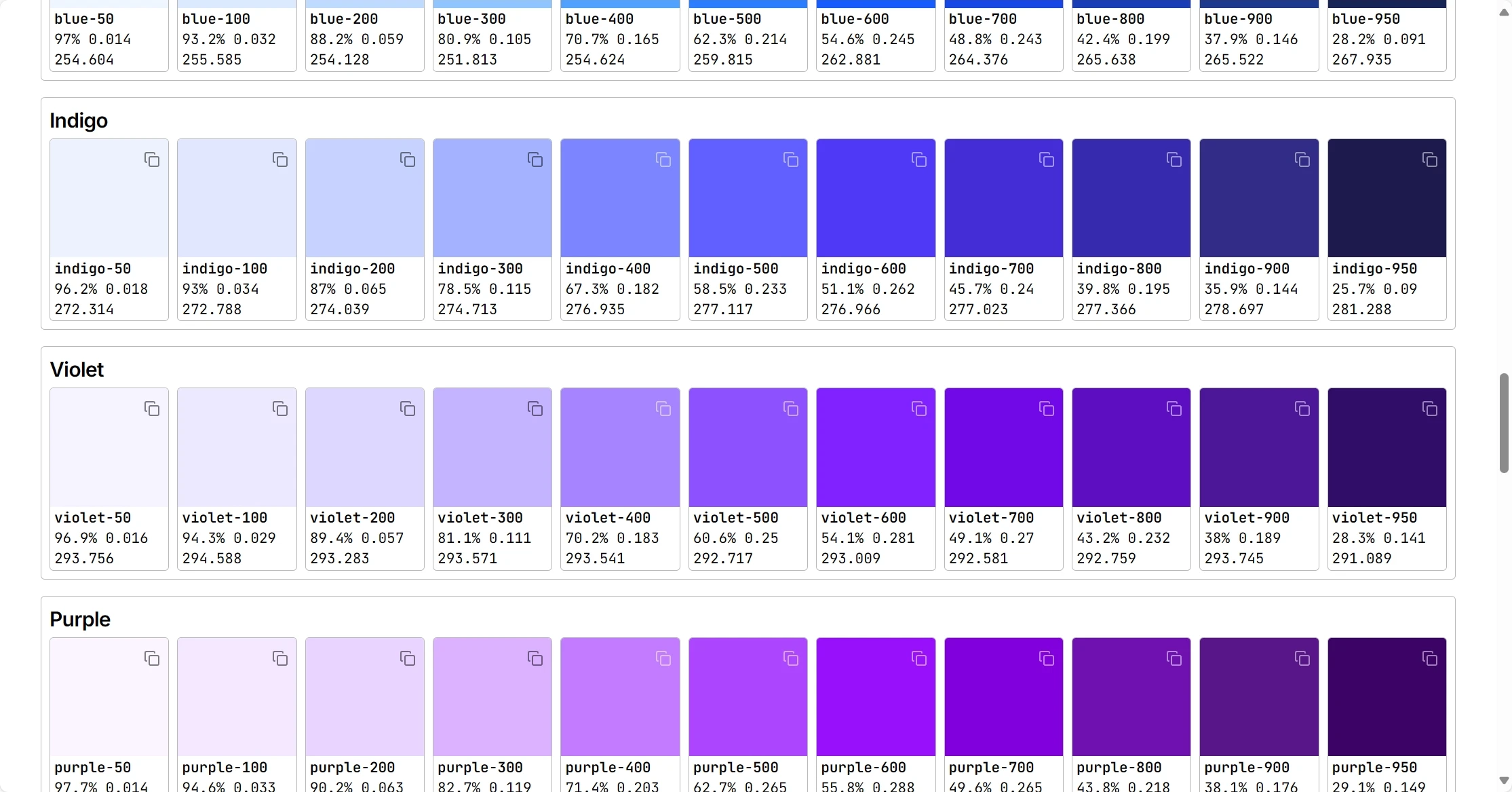 Tailwind CSS Color